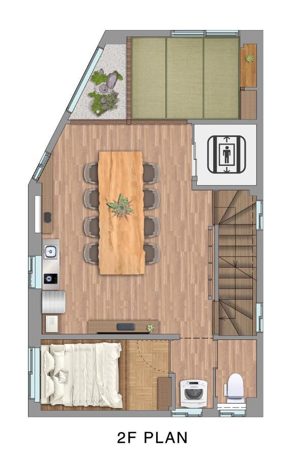 Willa 古今 天下茶屋 With A Private Parking Lot And A Half Open-Air Bath And Direct To Kix Osaka Zewnętrze zdjęcie